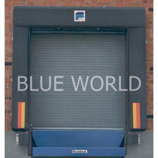 โรงงานติดตั้งม่านริ้วพลาสติกห้องเย็น บลูเวิลด์ เทรดดิ้ง - อุโมงค์โหลดสินค้า (Dock Seal)